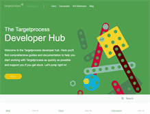 Tablet Screenshot of dev.targetprocess.com