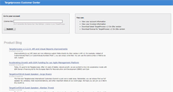 Desktop Screenshot of customercenter.targetprocess.com